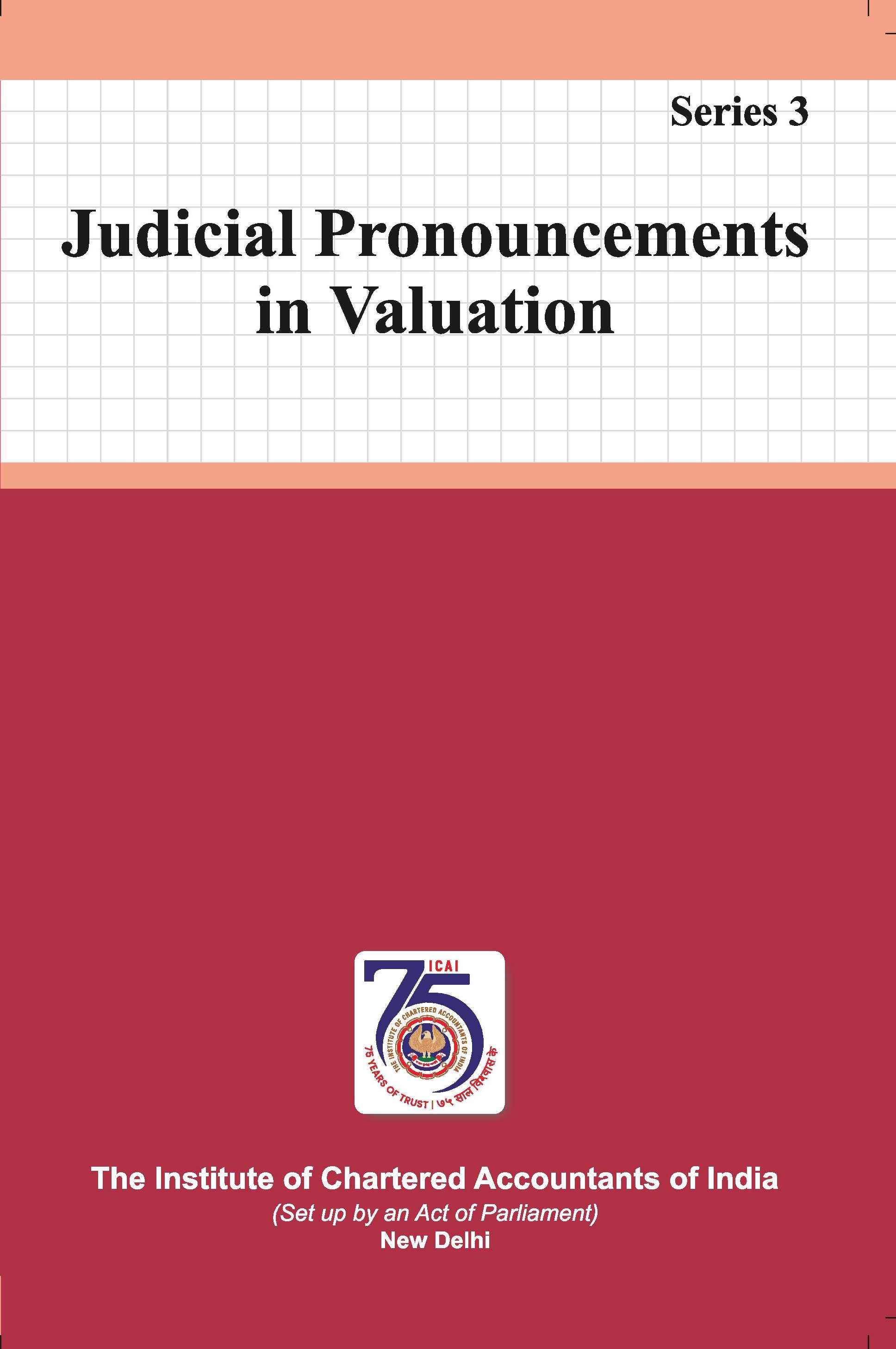 Judicial Pronouncements in Valuation - Series 3 - February, 2024